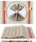 BETEAM Platzsets Abwaschbar 4er Set Vinyl Tischsets für Esstisch Waschbar Küchen Platzdecken Langlebige Tischsets für Drinnen Draußen-02 Rot, 4er Set