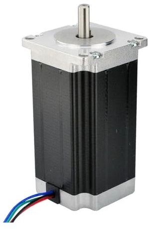 NIKOIDIC Schrittmotor, 2,4 Nm, 1,8 A, 8 mm Schaft, Nema23, Schrittmotor, 4 Leitungen, 57 Motor, geeignet für CNC-Fräser, Drehmaschinen-Roboter