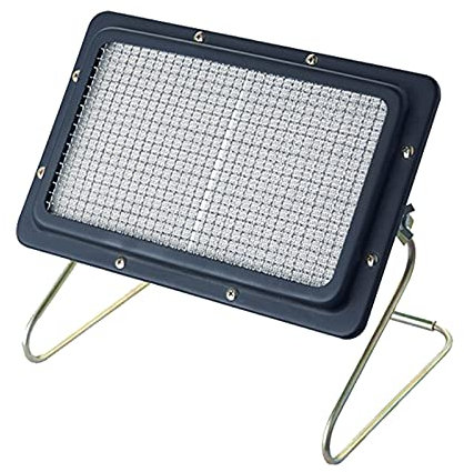 Chauffage infrarouge portable en céramique pour camping et rassemblements en plein air 3,6 kW GPL Chauffage au gaz naturel pour terrasse, garage et atelier, idéal pour temps froid
