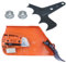 ADEFOL - Tapa de cadena de embrague para Husqvarna 362, con punta de parachoques para perro de sacrificio exterior, para 362XP,365, 365SP, 371XP, 372XP, 372XPG piezas de motosierra 537033507,