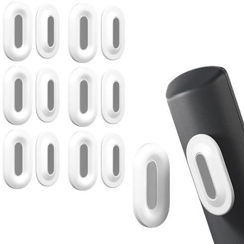 Nearockle 2025 Superstark Magnetische Fernbedienung Halterung, Doppelmagnete Selbstklebend Universal - Fernbedienung Wandhalterung Aufbewahrung für TV/Klimaanlagen/Garagentore(6 Stück, Weiß)