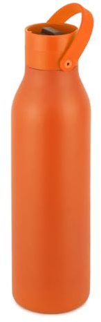 Circular&Co Recycled Stainless Steel Water Bottle 1L – Sunrise Orange – Leakproof, BPA-Free & Eco-Friendly