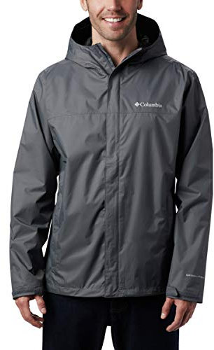 Columbia Watertight II Rain Jacket Veste de Pluie, Graphite, XL Hommes