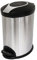 Stainless Steel Oval 5 Litre Pedal Bin Suitable for Kitchen & Bathroom Waste - 5L Plastic Liner Included