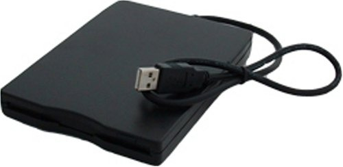 EXTERNES USB DISKETTENLAUFWERK, SCHWARZ
