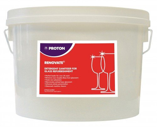 Renovate Glass Renovator 2.5kg Rejuvenate your glassware