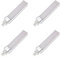 Masonanic Lot de 4 LED G24 12W,1200LM 28 W CFL équivalent, Blanc Froid 6500 K