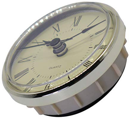 F Fityle Quartz Einsteck Einbau-Uhr Modellbau-Uhr, Ø 70mm