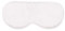 THXSILK 100% Seide Schlafmaske Frauen und Herren, Bequem und Super glatt Schlafmaske, Weich Augenschutz für Gute Nachtruhe, Gemütlich Reisen und Nickerchen (10x23cm, Weiß)