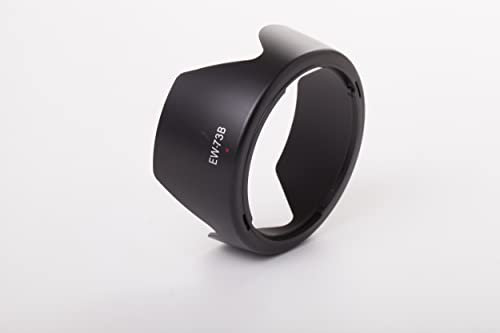 vhbw Gegenlichtblende Ersatz für Canon EW-73B für 67mm Objektiv - Streulichtblende, Schwarz, Kunststoff, tulpenförmig