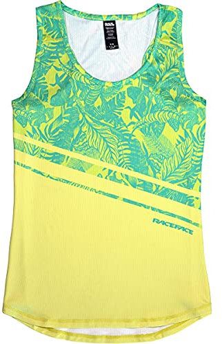Race Face Girls MTB-Jersey Ärmellos Wave Grün Gr. S