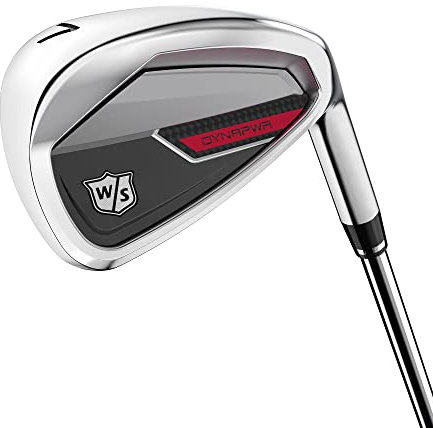 Wilson Dynapower Herren Golf-Eisen, Stahl, rechte Hand, steif, 5-PW, GW