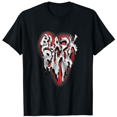 Offizielles Schwarzrosa Herz T-Shirt