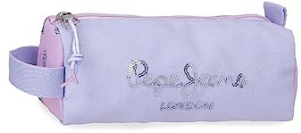 Pepe Jeans Becca Trousse de Toilette pour Enfant, Violet, Talla única, Trousse Ronde