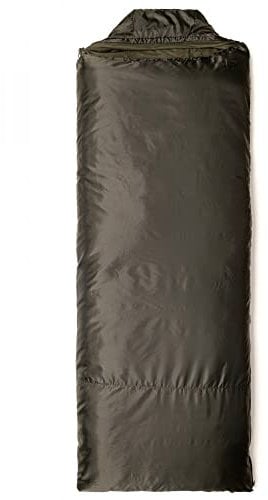 Snugpak Jungle Bag WGTE - Schlafsack mit integriertem Moskitonetz - Leichter Sanitärschlafsack & vielseitige Steppdecke - Gemütlicher Schlafsack für tropische Bedingungen Camping & Erkundung - Olive