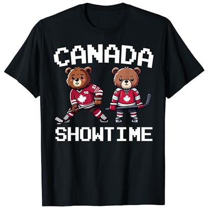 Kanada Cute Bear Eishockey Trikot - Kanada Hockey Team T-Shirt