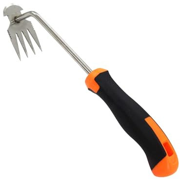 Mehrzweck-Unkrautstecher, Gartenarbeit Hand Unkrautstecher, Unkrautjäter Gartengeräte, Unkraut Entferner Gerät, Fugenreiniger Unkraut, Fugenkratzer Mit Stiel (A)
