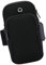 NIYATA Sac de Bras Téléphone, Brassard Course a Pied Universel,Brassard de Sport pour Téléphone,pour Les Sports de Plein Air,pour Les Téléphones Mobiles de Moins de 6,2 Pouces(Noir)