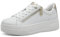 Tamaris Damen 8-83726-44 Sneaker, White Nappa, 40 EU