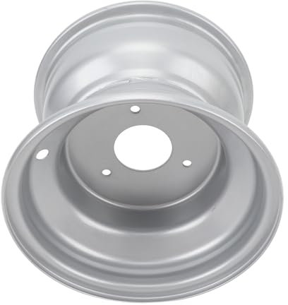 Tbest GO Kart Felge, Aluminiumlegierung Radnabe 8 Zoll 3 Loch Professionelle GO Kart Felge für ATV Kart Cart (Hinten 170mm/6,7 Zoll Breite)