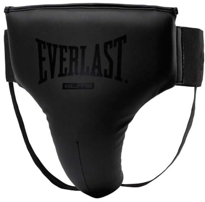 Everlast Elite Groin Guard, Contoured Cup, Dual Foam Padding, Secure Straps, MMA, Kickboxing & Boxing Gear - Authentic