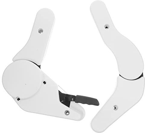 CANIGHT Verstellbarer Stuhl Rückenwinkelversteller Drehstuhl Zubehör Langlebiger Rotierender Anpassungsmechanismus Für Büro Und Gaming Stühle Weiße Schale