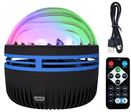 Northern Lights Galaxy Projection Lamp, LED Star Projector Night Light,2 in 1 Northern Lights and Ocean-Waves Projector,Waves Nebulae Stars Lamp Projector for Room Bedroom Decor (Northern Lights)