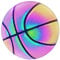 Basketball - Leuchtender hologografischer reflektierender Basketball, leuchtet im Dunkeln, besondere Geschenke für Indoor-Outdoor-Basketball für , Mädchen, Männer, Frauen