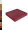 Lsjoaw Quadratisch Sitzkissen 30X30X3CM Wachslederstoff Bodenkissen Stuhlkissen Waschbar Stuhlauflage Rutschfestes Barhocker-Kissen AbnehmbarerBezug Color#10 Lila