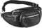 wasserdichte Bauchtasche Für Herren Und Damen - Gürteltasche Mit 6 Reißverschlusstaschen, Groß Brustbeute, Ideal Für Outdoor Reisen, Wandern, Laufen, Joggen Und Hundetraining (Schwarz)