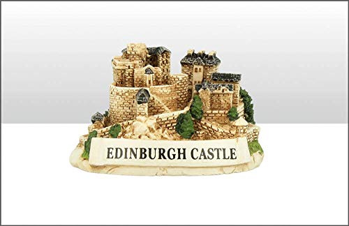 Edinburgh Castle Schloss Schottland Poly Modell Great Britain,5 cm,Neu