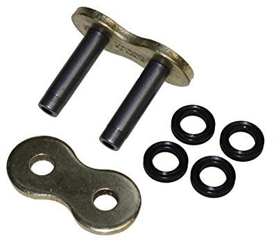 Hohlniet Kettenschloss für 530er Teilung X-Ring verstärkte Kette Gold Farben