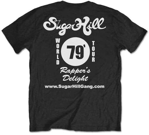 T-Shirt # Xl Unisex Black # Rappers Delight Tour