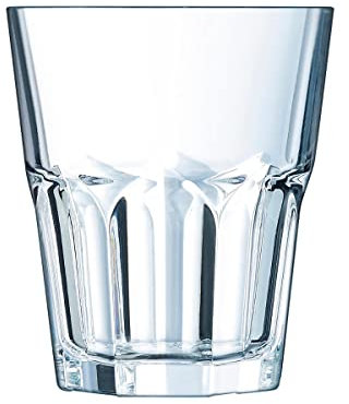 Arcoroc ARC L7844 Granity Whiskyglas, 350ml, Glas, transparent, 6 Stück