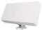 Selfsat H30D4+ 4 TV Teilnehmer SAT Flachantenne Flat + Profi Fensterdurchführung + Kabel Full HD 4K
