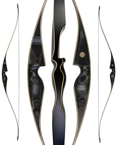 Jackalope Hybridbogen Obsidian One Piece 64 Zoll 25-50 lbs Rechtshand (45 lbs)