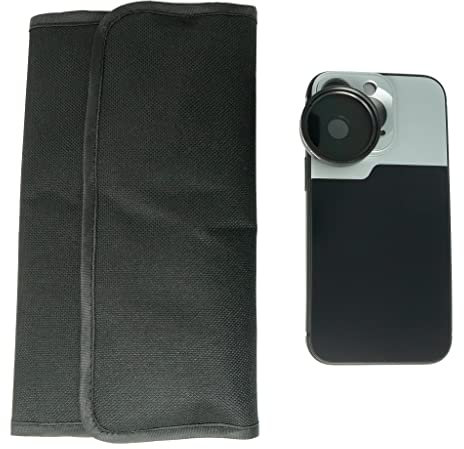 SYSTEM-S ND Filter Set 37 mm Neutraldichte mit Hülle und Tasche für iPhone 13 Pro