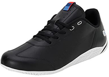 Puma Unisex-Erwachsene BMW MMS Rdg Cat Sneaker, Schwarz-Weiß, 44 EU