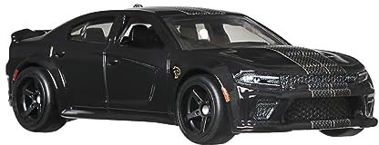 Hot Wheels Fast and Furious Die Cast Modellauto Dodge Charger SRT Hellcat Widebody Maßstab 1:64 - Länge 7 cm - HNW50