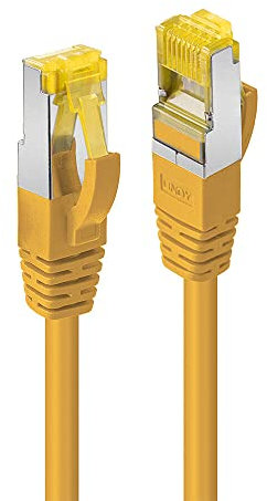 LINDY 47660 - Cable de red RJ45 SFTP LSZH 50 metros, color amarillo