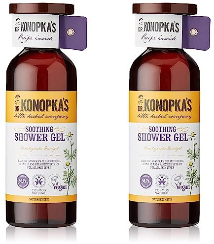 Dr.Konopka's Soothing Shower Gel, 500 ml (Pack of 2)