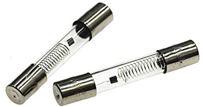 Fusible 5 unids/lote 5KV horno microondas fusible 6 * 40mm 0.65A 0.7A 0.75A 0.8A 0.9A tubo de vidrio fusible 5000V 650MA 6x40mm fusible de alta presión (Size : 0.65A 5PCS)