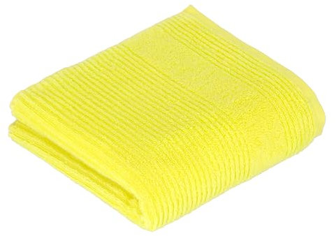 Vossen Tomorrow Handtuch 50 x 100 cm Electric Yellow