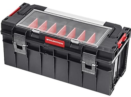 Toolbrothers RHINO Slim Werkzeugkoffer ECO Handling+ Long Edition 22 l IP54 + Werkzeugschale