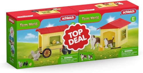 schleich 72241 FARM WORLD Oster-Bundle, ab 3 Jahren, FARM WORLD - Spielset, 11 Teile