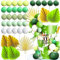 JeVenis Sage Green Cake Decoration Oliver Green Cake Topper Baby Shower Cake Decoration for Wedding Bridal Shower Birthday