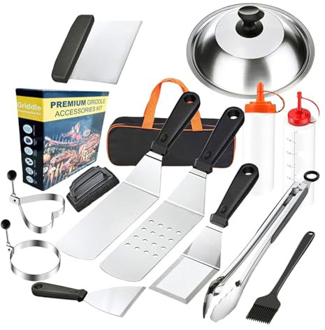 Kit per barbecue in acciaio inossidabile, per barbecue - per grill da esterno in acciaio inossidabile | Strumento da cucina da esterno di design portatile per barbecue, attività