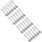 AB Tools Stainless Steel Teaspoon Tea Spoon Cutlery 14cm Long Silver In Colour 24 Pack