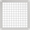 Repa Market 15 x 15 cm Weiß Verzinkter Stahl, Quadratisch, kriechkeller Lüftungsgitter – Einlassauslass-Belüftungsschutz – universeller Metall-Luftzufuhr-Abluftschutz – langlebiges Kanalgitter