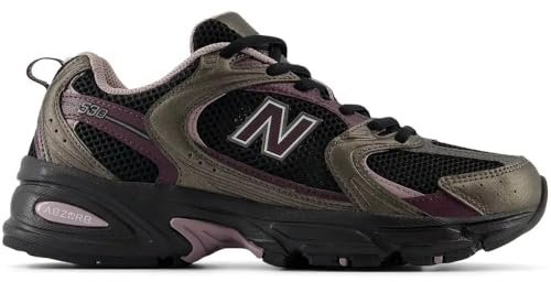 New Balance Homme 530 Sneaker, Noir (001), 38.5 EU